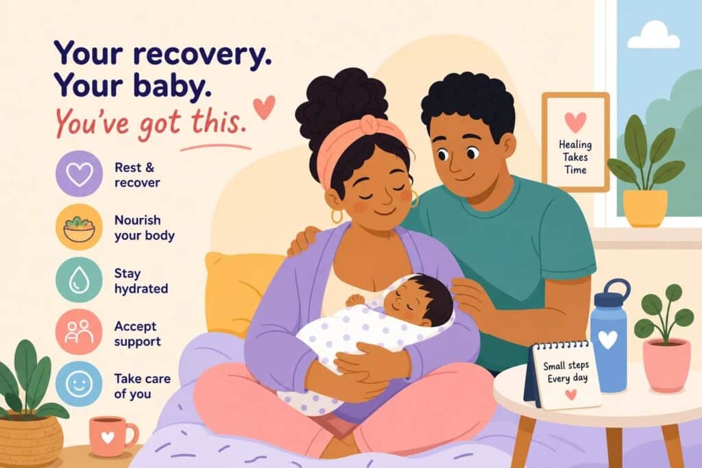 Postnatal care after a natural birth: what to expect in SA